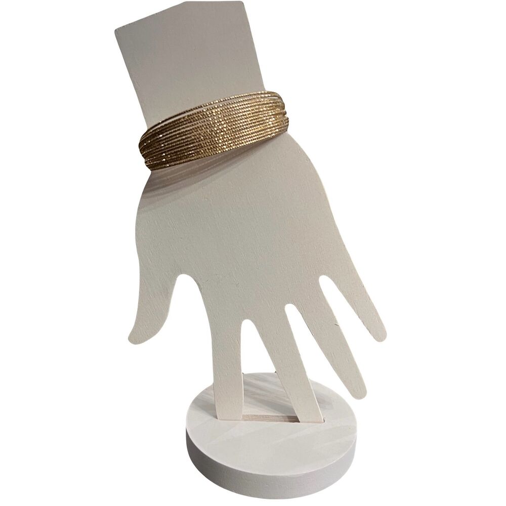 Neiman Marcus multi strand cuff bracelet